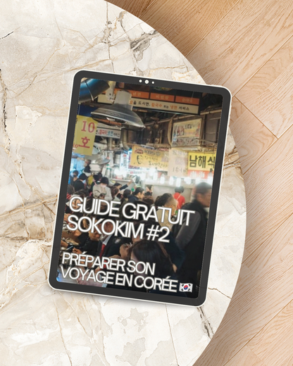 Guide gratuit SOKOKIM - Préparer son voyage en Corée 🇰🇷